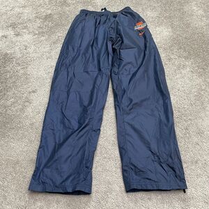 Nike Active Windbreaker Pants Mens Small Navy Blue University Of Illionois 26x32